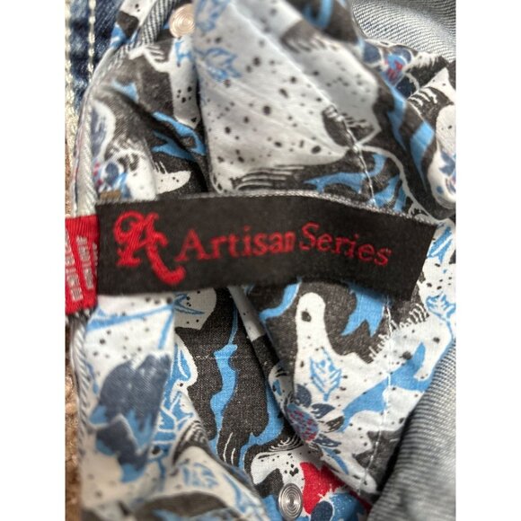 JORDAN CRAIG MEN'S LEGACY EDITION DISTRESSED BLEACHED DENIM JEAN SHORTS SZ 32 - Picture 5 of 6